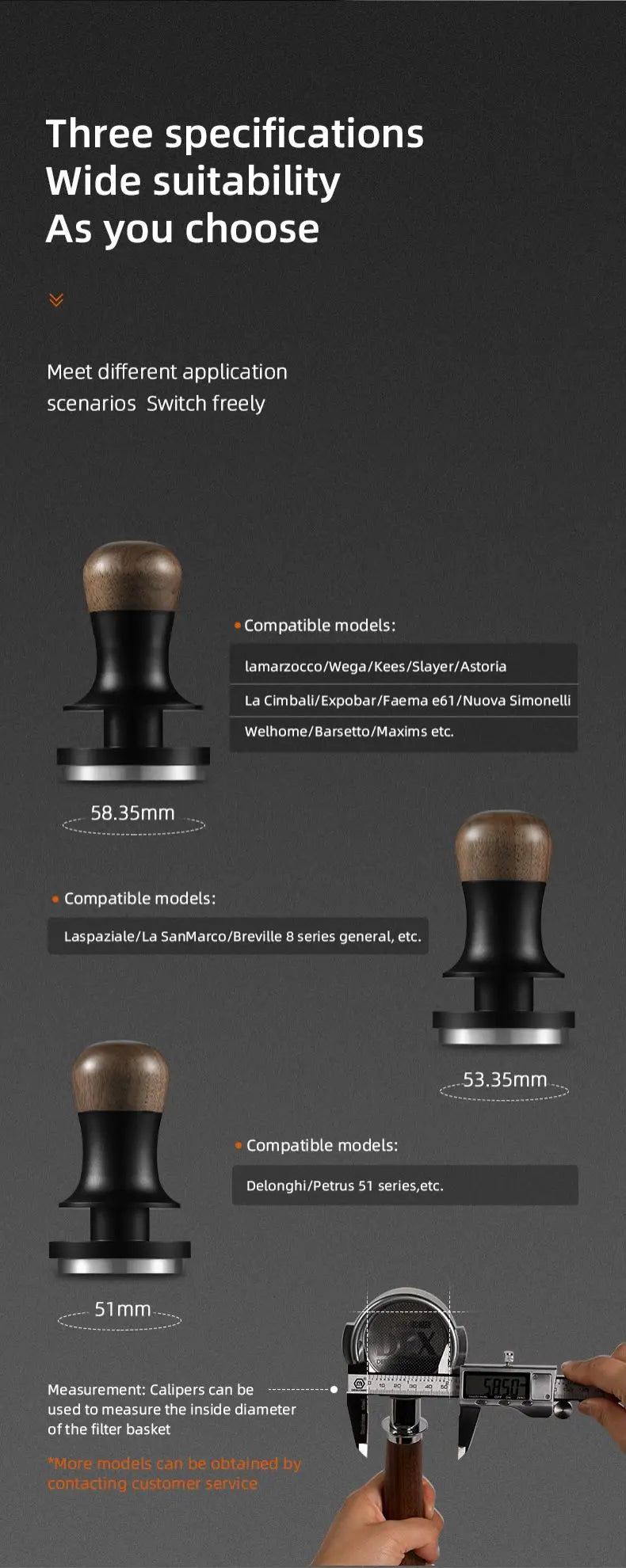 Constant Pressure Coffee Tamper - Blonde Barista