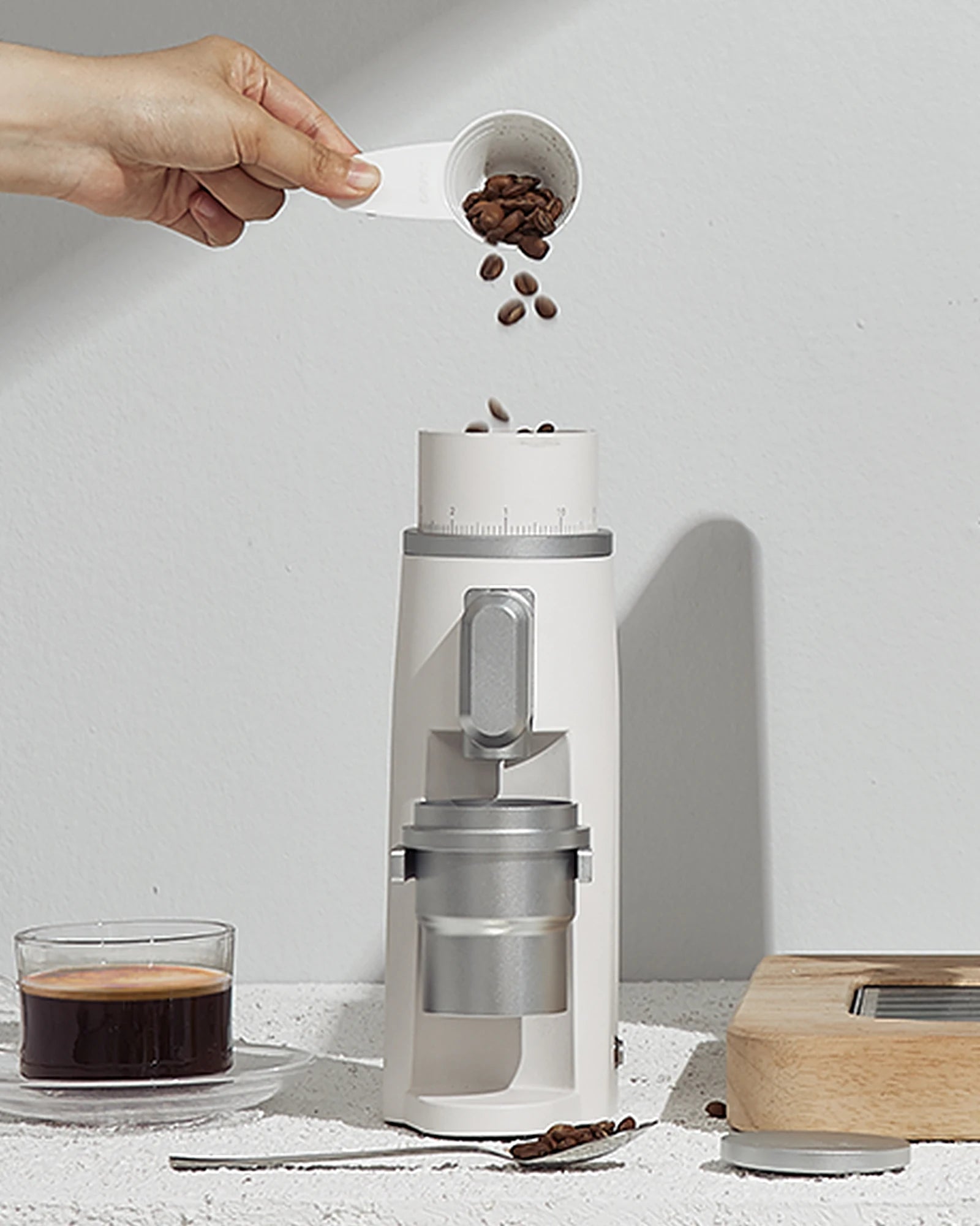 Electric Coffee Grinder - Blonde Barista