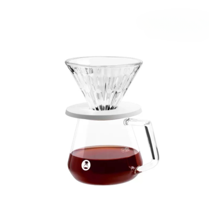 Home Glass ice pupil Hand-brewed coffee dripper