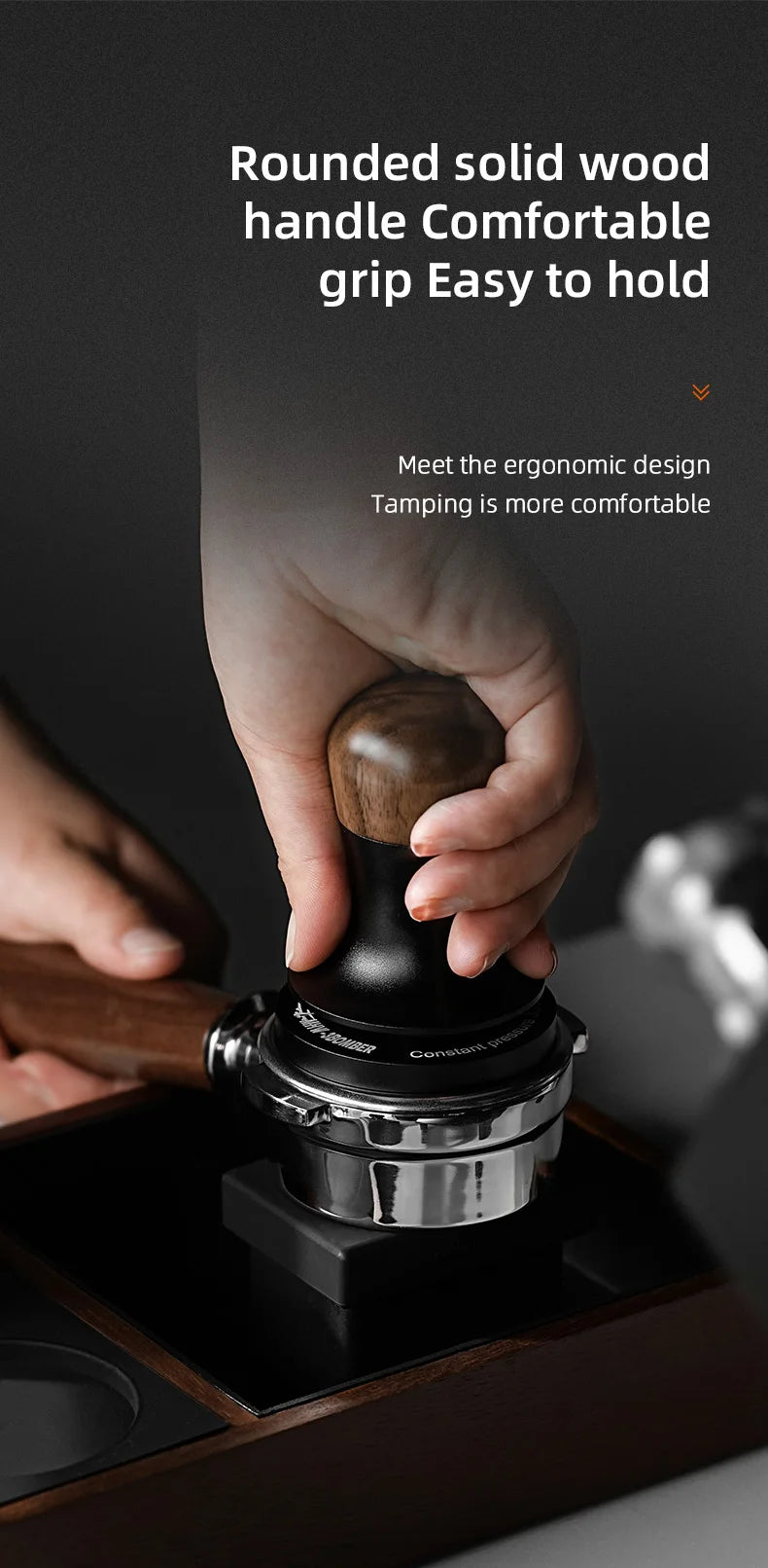 Constant Pressure Coffee Tamper - Blonde Barista