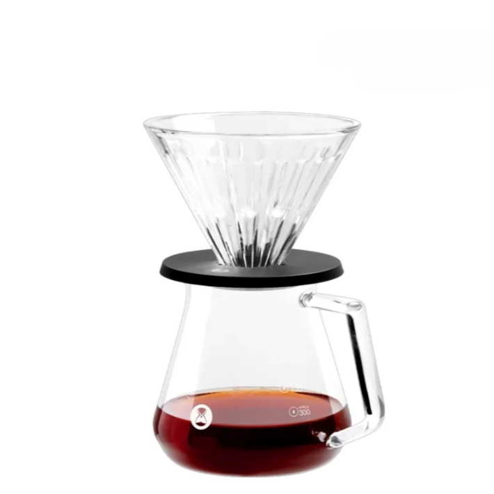 Home Glass ice pupil Hand-brewed coffee dripper